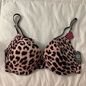 Vince Camuto leopard bra size 38 C